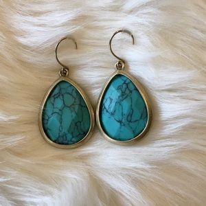 Chloe + Isabel turquoise drop earrings